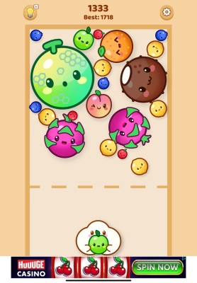 Bubble Watermelon : Merge Fruit - Capture d'écran n°3